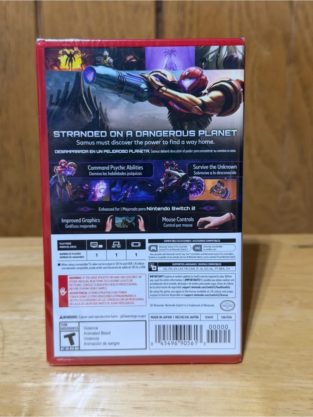 Metroid Prime 4: Beyond for Nintendo Switch 2 Video Game Sealed NEW